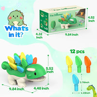 Thumbnail for Dino Discovery™ - Sensoryczny dinozaur - Zabawka układanka