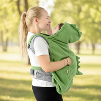 Thumbnail for Dinosaur Baby Carrier Cover – Ciepło i wygoda – kocyk dla niemowląt Dino