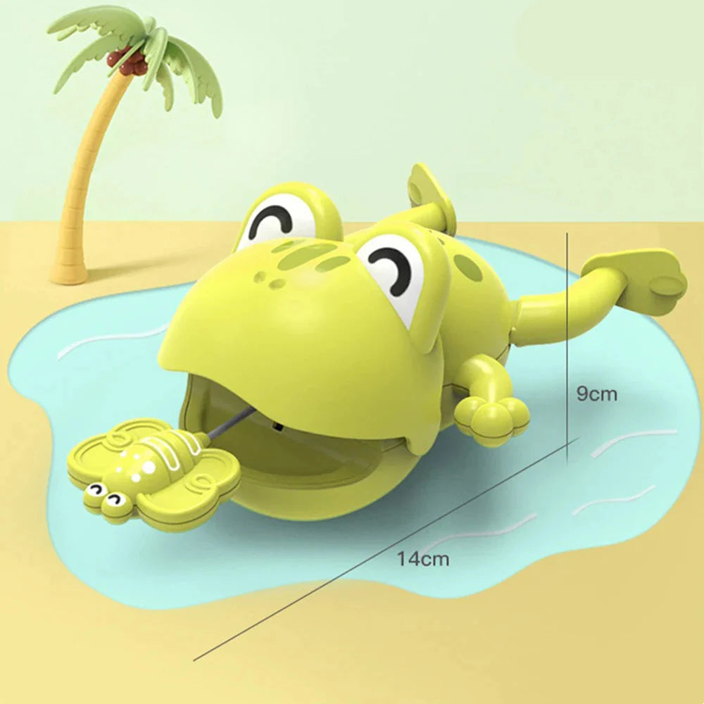 Smooth Splash Friends™ – Kąpiel dla zwierząt pełna zabawy - Zielona żaba