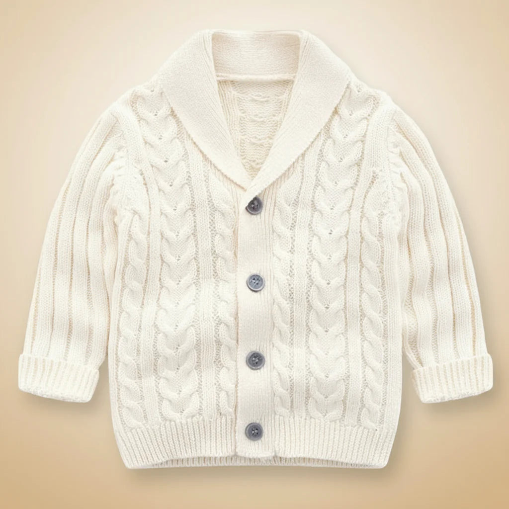 CozyCub – Wygodny i modny – dzianinowy sweter dziecięcy