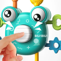 Thumbnail for Crab Pull Toy™ – Zabawa typu chwyć i pociągnij – Krab sensoryczna zabawka na ząbkowanie