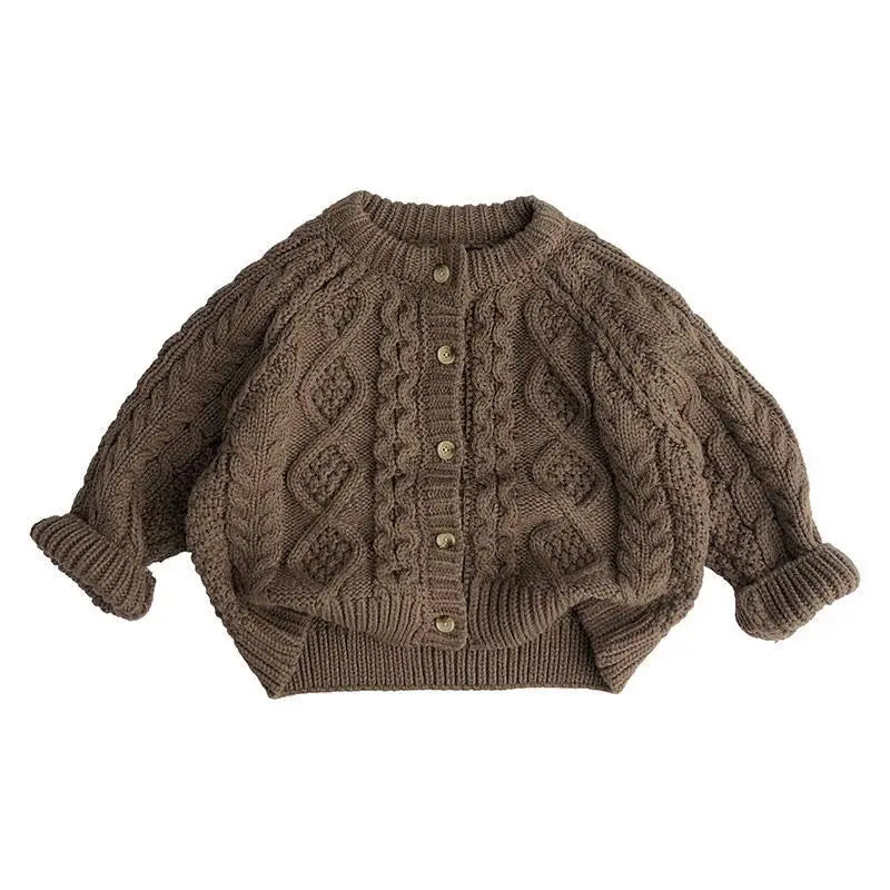 Mini Fashion™ - Sweterek dziecięcy z dzianiny - Odzież dla dzieci