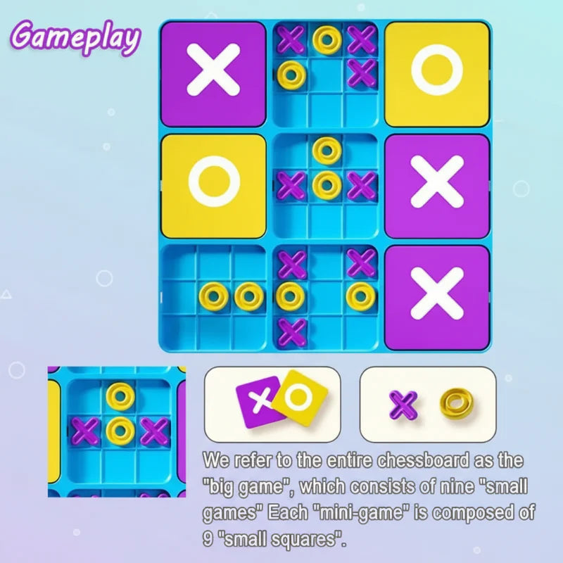ThinkTac – Sprytne i wymagające – łamigłówka Tic-Tac-Toe (kółko i krzyżyk)
