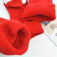 Thumbnail for BabyClaus – Grube i wygodne – zimowe skarpety świąteczne z Mikołajem