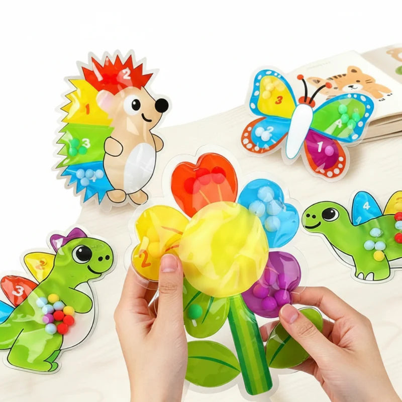 Squishy Bead Maze – Stymulujące zmysły i relaksujące – zabawki antystresowe