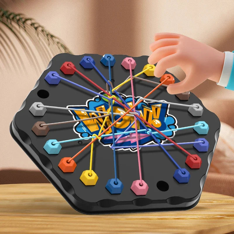 Color Rope Logic Game – Myślenie i interakcja – gra planszowa