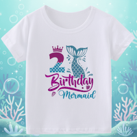 Thumbnail for Birthday Graphic Tee – Urocze i zwiewne – dziecięca koszulka urodzinowa