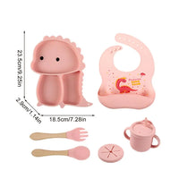 Thumbnail for Dino Tablewear Set™ - Silikonowe naczynia dla dzieci - Akcesoria
