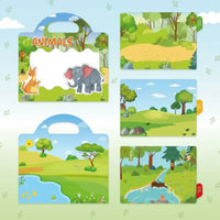 Thumbnail for StickerFun – Kolorowa i pouczająca książeczka z naklejkami wielokrotnego użytku
