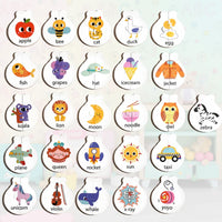 Thumbnail for Wooden Letter Matching Game – Nauka i zabawa – Puzzle z alfabetem