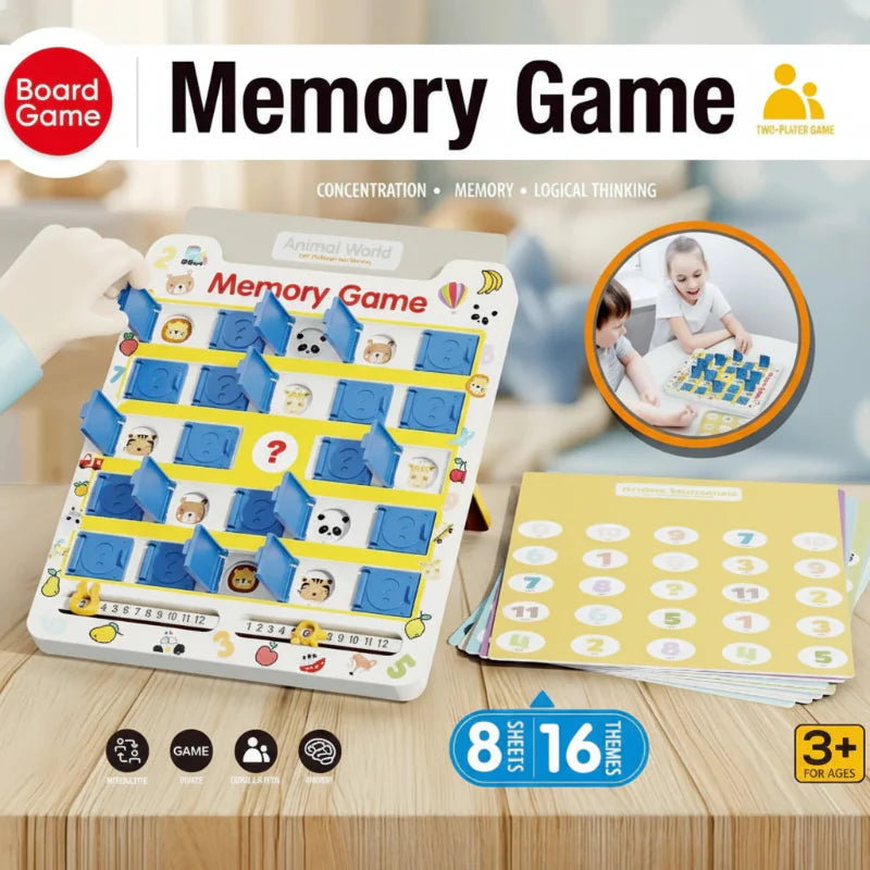 Memory Matching Game – Edukacyjna i rozwijająca – gra pamięciowa