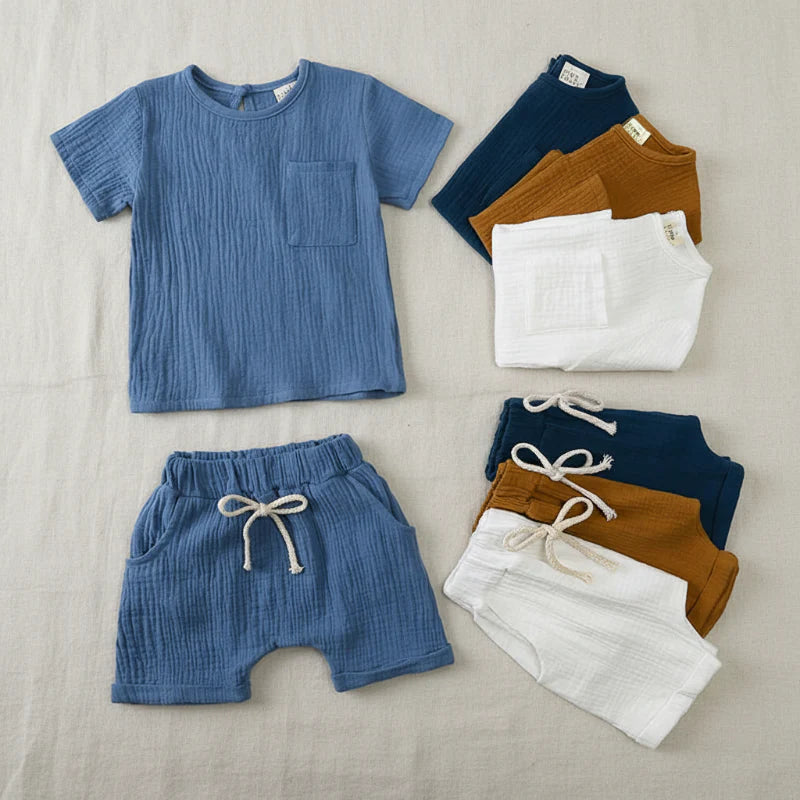 Baby Summer Outfit – Lekkość i wygoda – zestaw odzieżowy