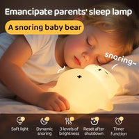 Thumbnail for LumiBear – Urocze i uspokajające – lampka nocna z delikatnym światłem