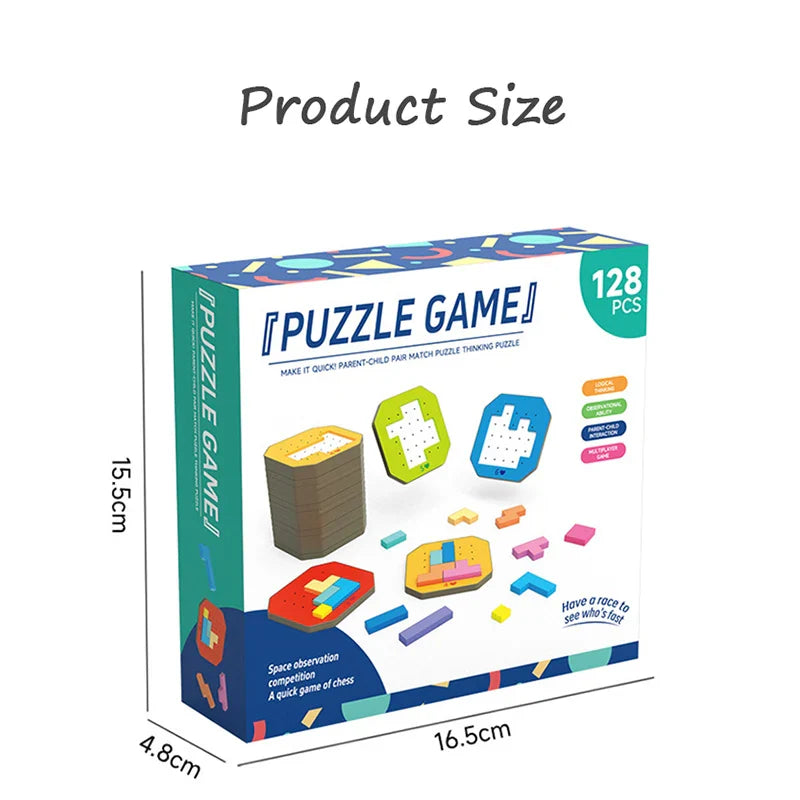 Colorful Tangram Puzzle™ - Kreatywność i nauka - Układanka Tangram