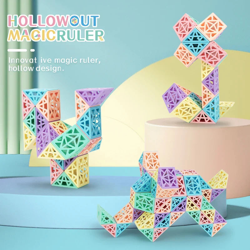 Snake Cube Set™ - Kreatywna układanka - Zestaw klocków konstrukcyjnych