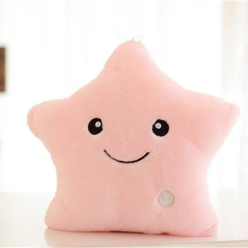 Glow Star Pillow™ – Gwiezdna zabawa w łóżku - świecąca poduszka Cuddly