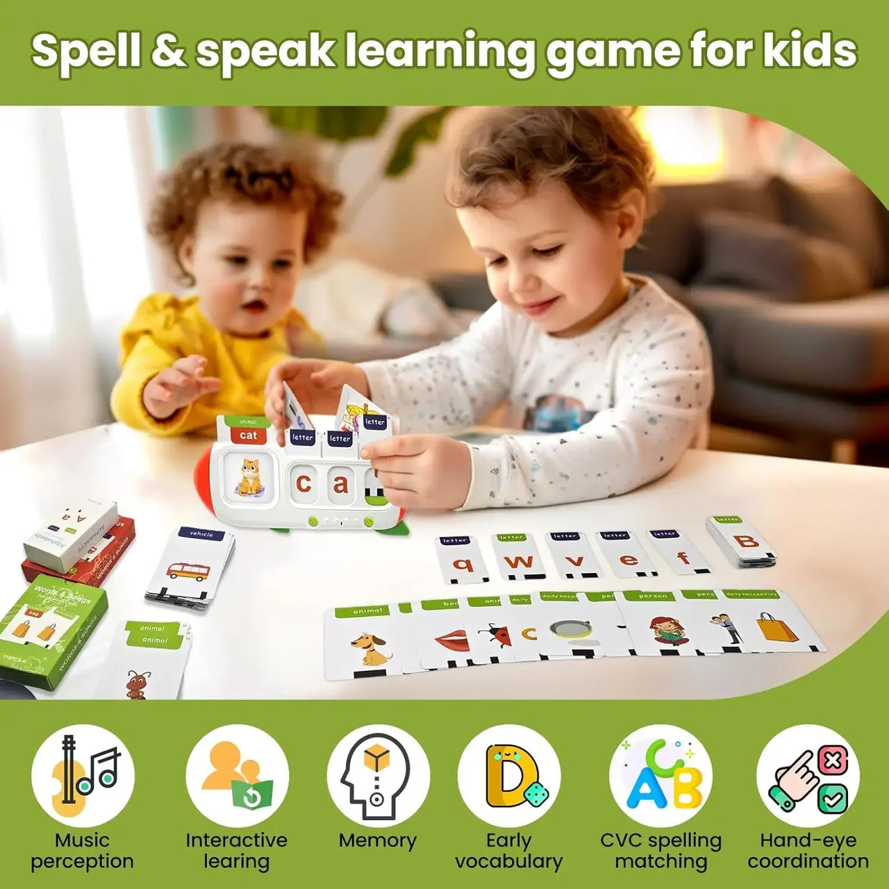 SmartKids – Nauka angielskich słówek – Edukacyjna maszyna do kart