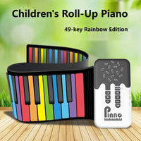 Thumbnail for Roll-up Piano Keyboard – Kreatywne i edukacyjne – składane pianino
