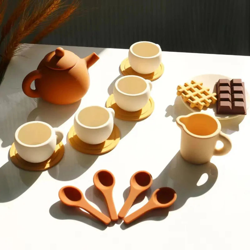 MiniBrew – zabawny i edukacyjny – silikonowy zestaw do herbaty