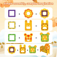 Thumbnail for Animal Magnetic Building Blocks™ - Magnetyczna układanka