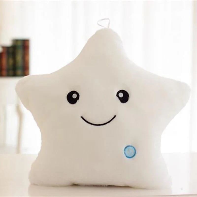 Glow Star Pillow™ – Gwiezdna zabawa w łóżku - świecąca poduszka Cuddly