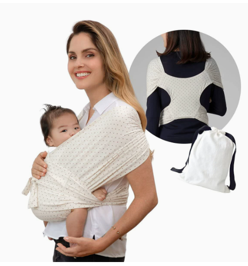 SoftNest - Wygodny, oddychający i bezpieczny – ergonomiczny chusta do noszenia dzieci