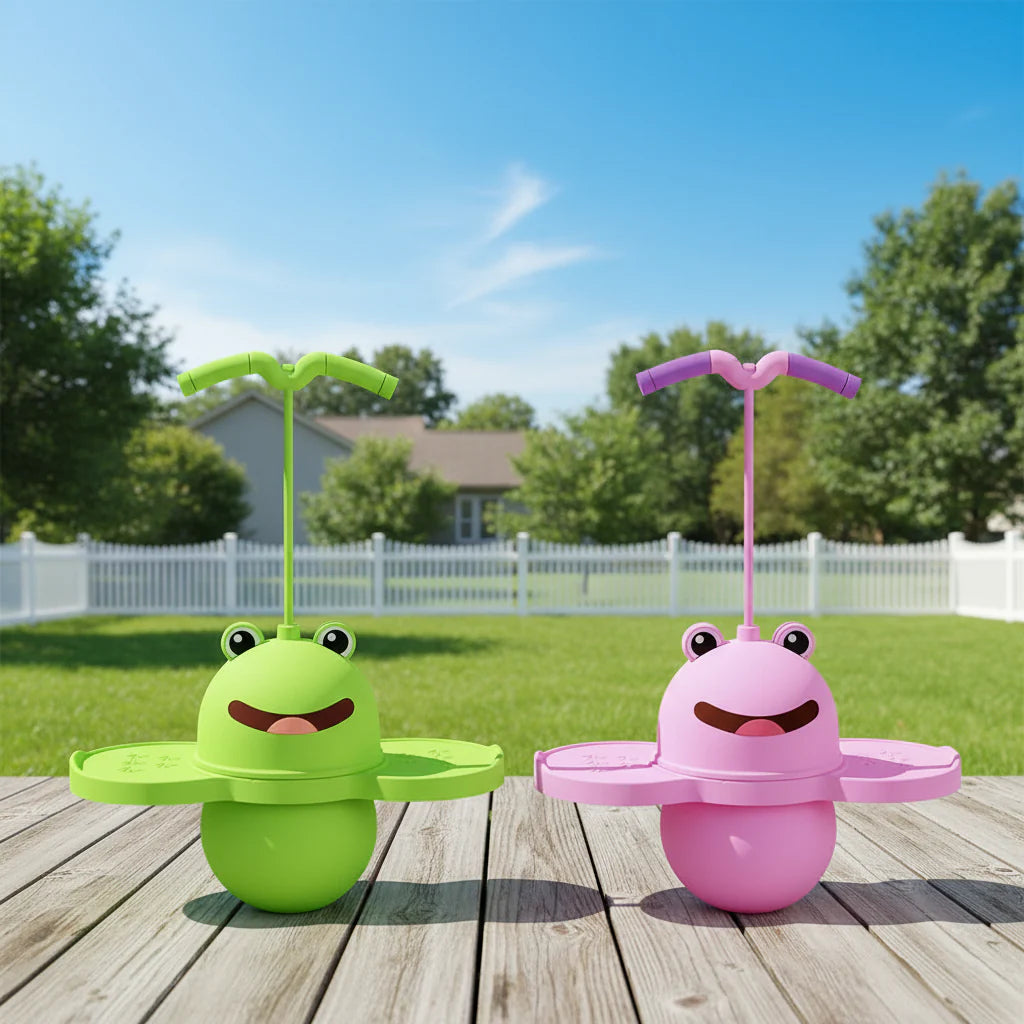 PlayLeap – Równowaga i energia – Żaba Pogo Stick