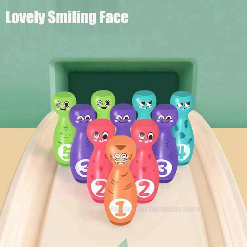 Bowling Game Set - Kolorowy i zabawny – zestaw do gry w kręgle