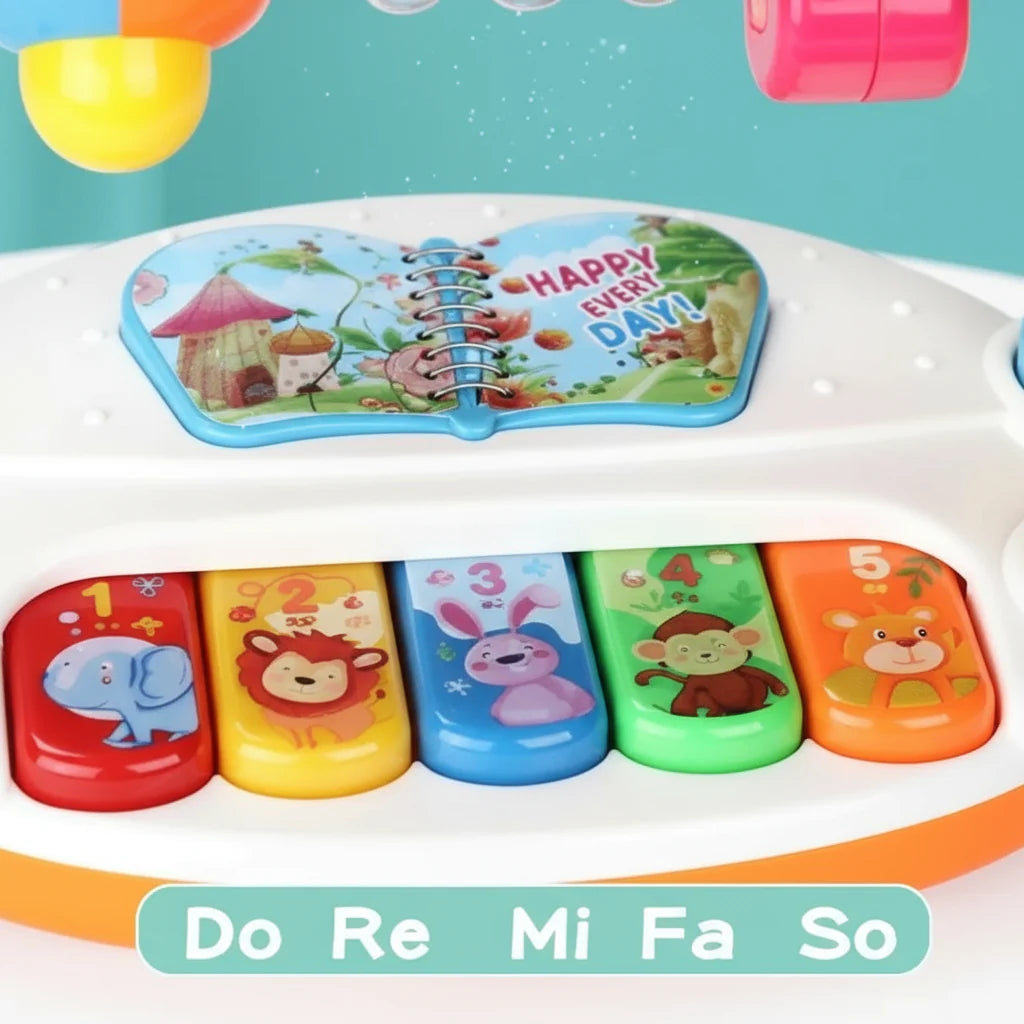 SmartSound – Muzyka i światło – obrotowe pianinko dla dzieci