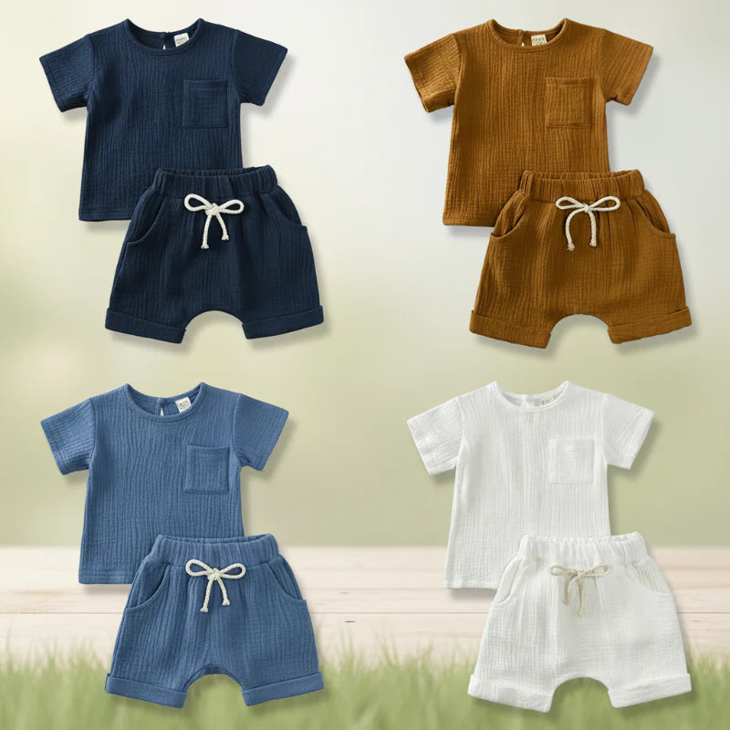 Baby Summer Outfit – Lekkość i wygoda – zestaw odzieżowy