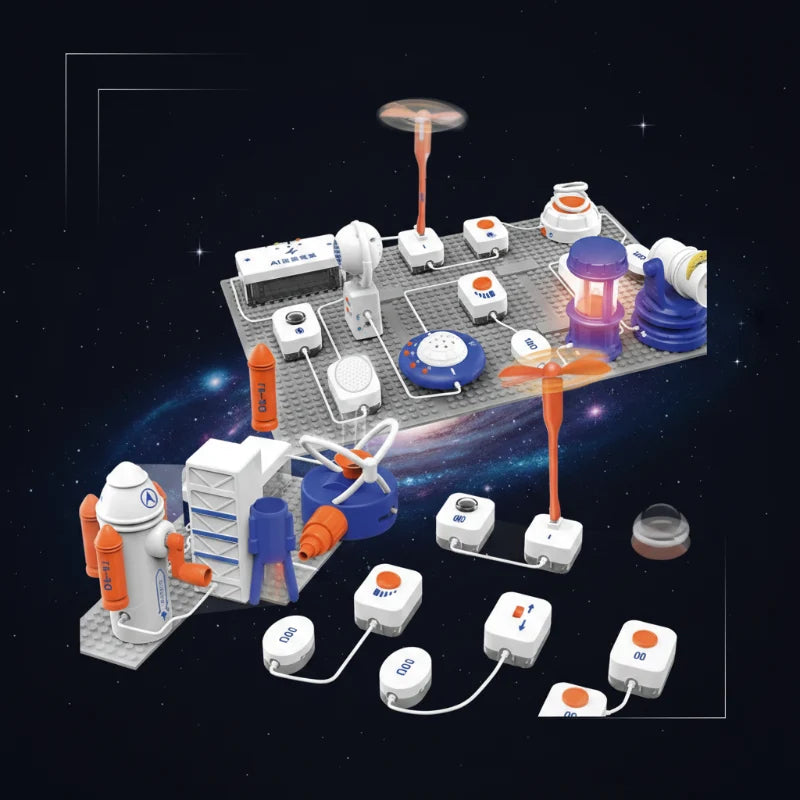 AI Voice Building Blocks – Edukacyjny i interaktywny – zestaw klocków