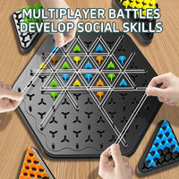 Thumbnail for Triangle Tactics™ - Strategiczna gra planszowa - Edukacyjna zabawka