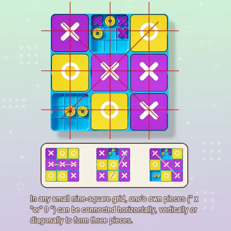 ThinkTac – Sprytne i wymagające – łamigłówka Tic-Tac-Toe (kółko i krzyżyk)