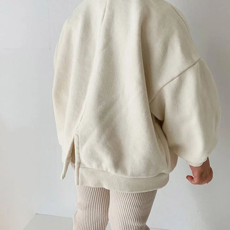 Mini Fashion™ - Sweterek z nadrukami - Odzież dla dzieci