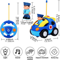 Thumbnail for Police Toy Car™ - Zabawkowy samochód policyjny - Autka dla dzieci