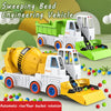 Power Mixer Truck™ – Zabawa w obracanie i budowanie - Zabawkowy pojazd budowlany