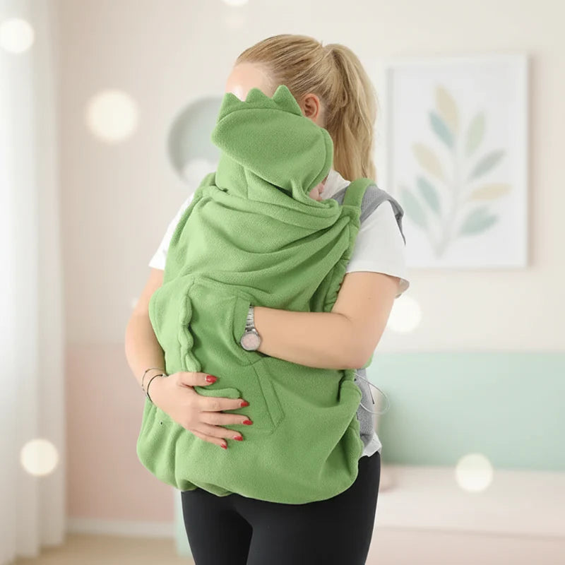 Dinosaur Baby Carrier Cover – Ciepło i wygoda – kocyk dla niemowląt Dino