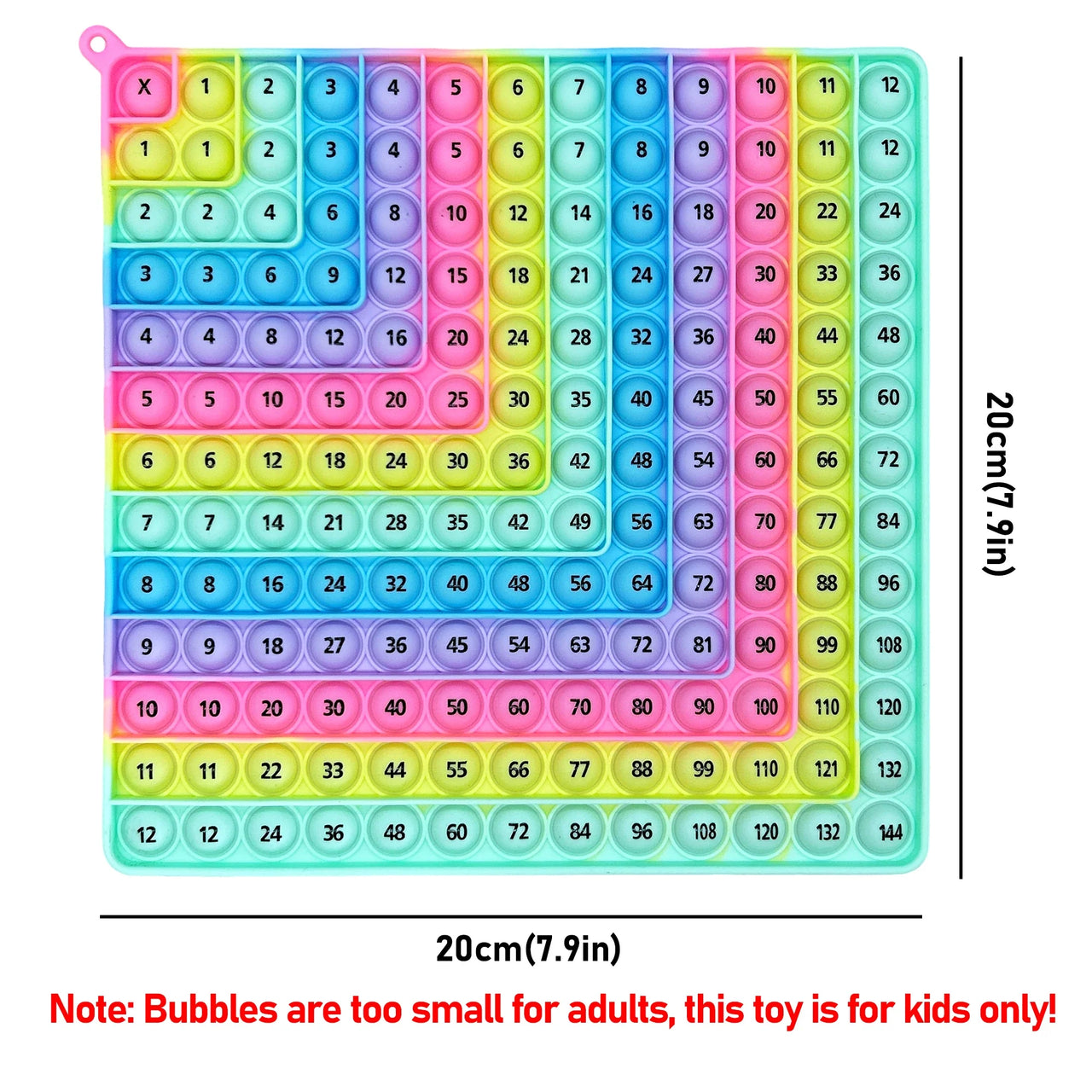 Multicolor Fidget Board™ - Poprawa umiejętności liczenia - Reken Fidget Board