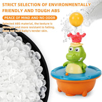 Thumbnail for Light Up Crocodile Bath Toy – Zabawa interaktywna i wodna – Zabawki do kąpieli „Krokodylowa fontanna”
