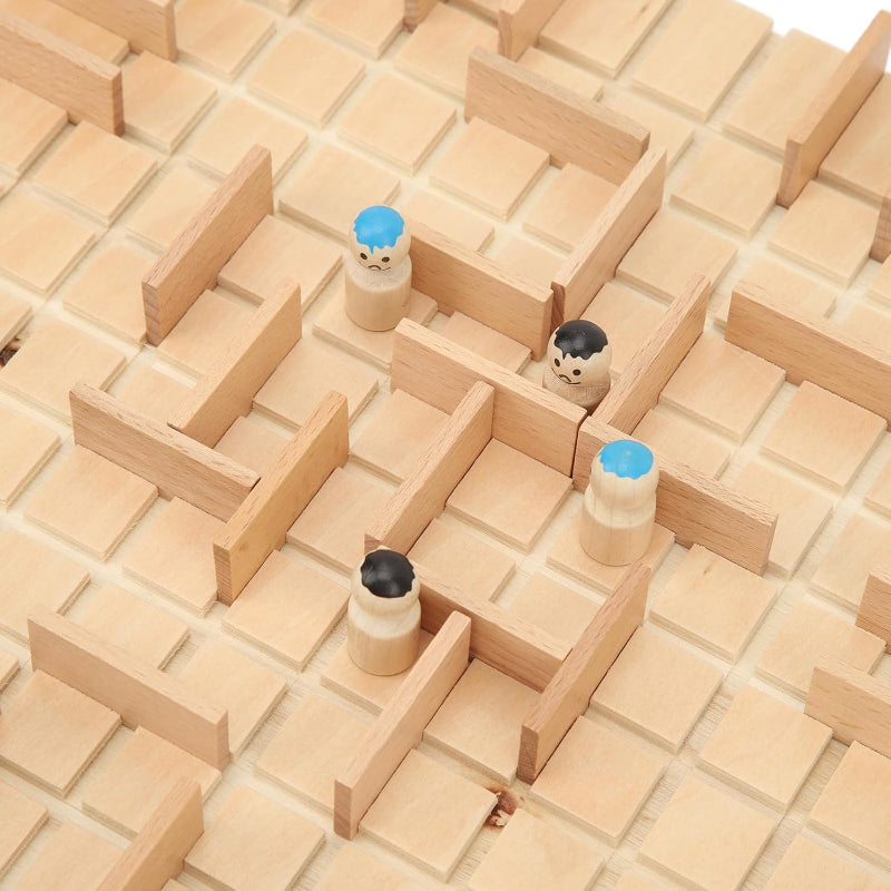Wooden Chess Puzzle Game – Strategia i myślenie – gra planszowa