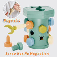 Thumbnail for Magnet Toys™ - Kreatywność i umiejętności motoryczne - Zabawa Montessori w przesuwanie i wkręcanie