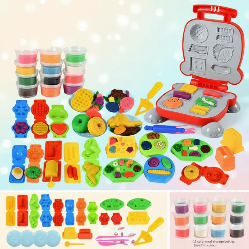 PlayDough Fun – Zabawne i kreatywne – Zestaw do zabawy z gliną DIY