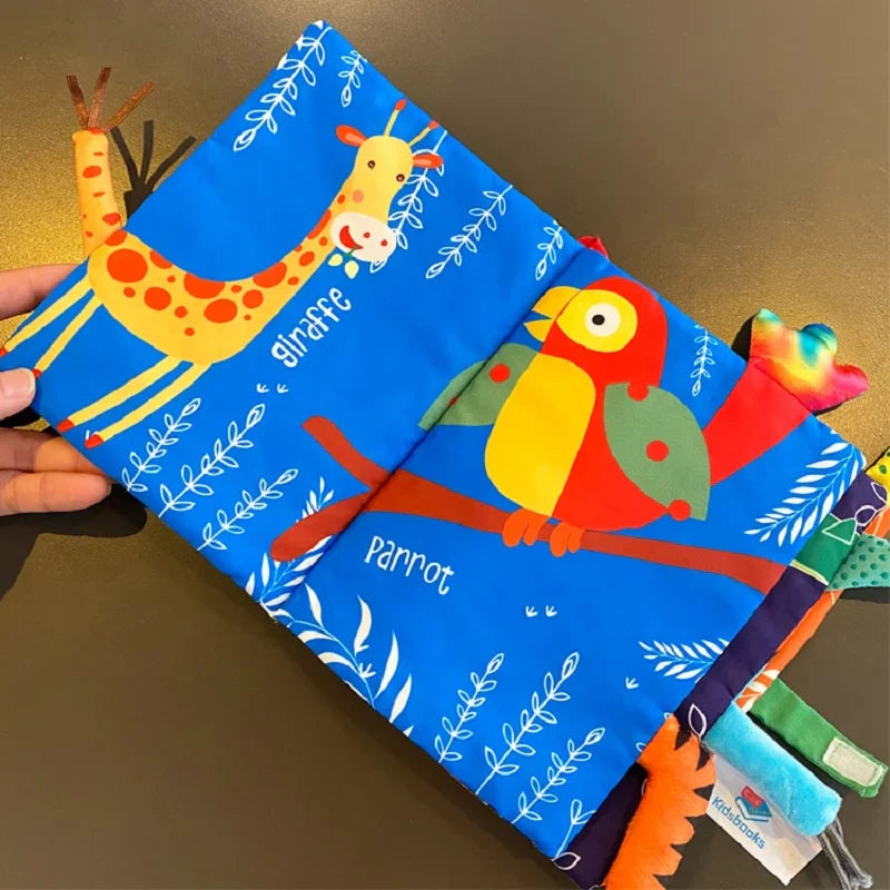 Infant Soft Book™ – Voel & Leer - Sensory Babyboekje