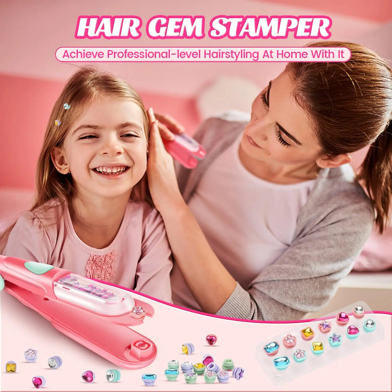 Hair Gem Creator™ - Zestaw do dekorowania włosów - Akcesoria