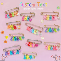 Thumbnail for Personalized Charm Pin – Osobista i stylowa – broszka z imieniem