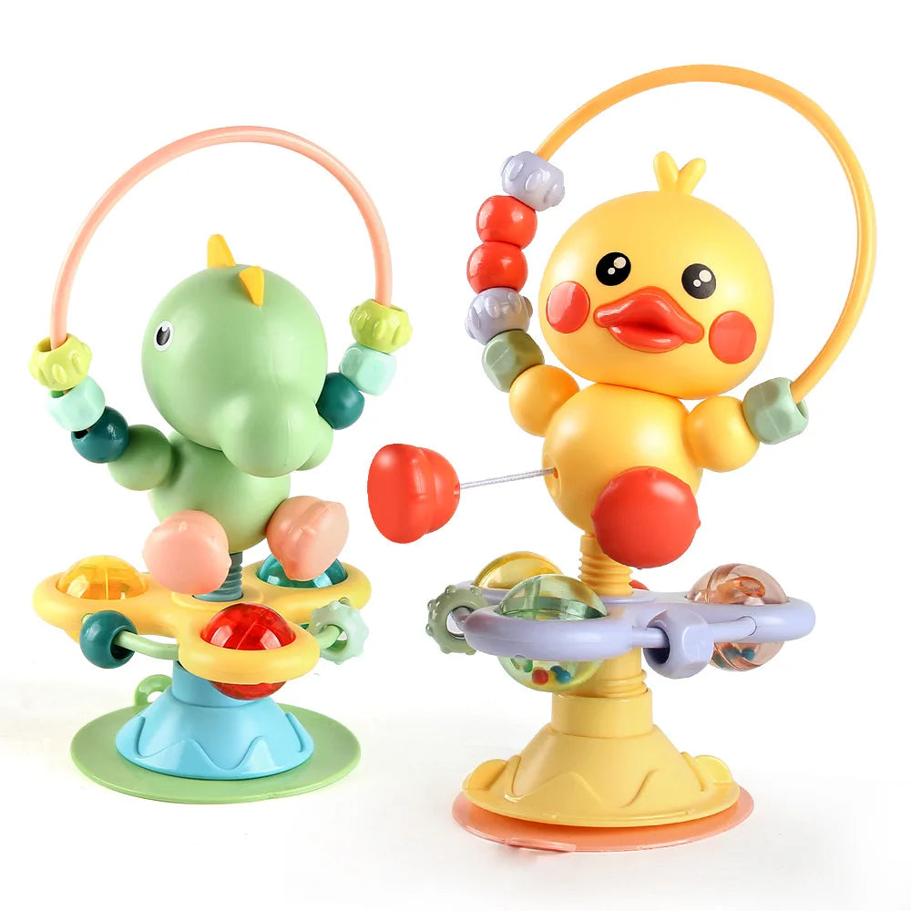 Soothing Rattle Toy™ - Sensoryczna zabawka dla niemowląt z przyssawką