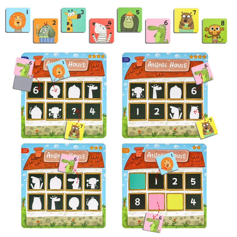 Montessori Memory Match Game™ - Edukacyjna i kreatywna - Gra pamięciowa