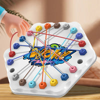 Thumbnail for Color Rope Logic Game – Myślenie i interakcja – gra planszowa