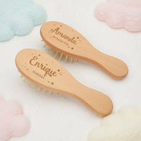 Thumbnail for Personalized Hairbrush – Delikatny i wyjątkowy – spersonalizowany zestaw szczotek do włosów dla niemowląt