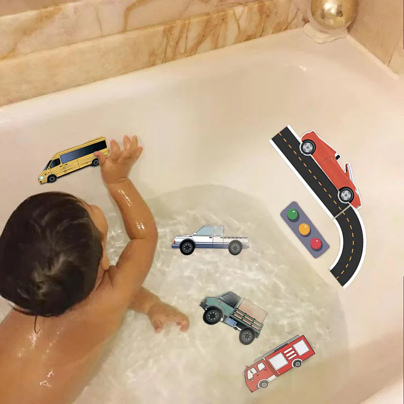 Bath Cars™ - Piankowe autka do kąpieli - Zabawki łazienkowe
